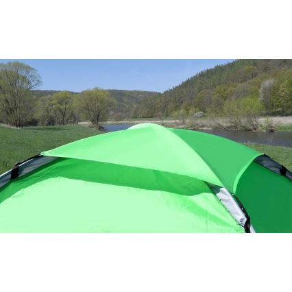 Tenda per 3 persone PU 3000 mm verde