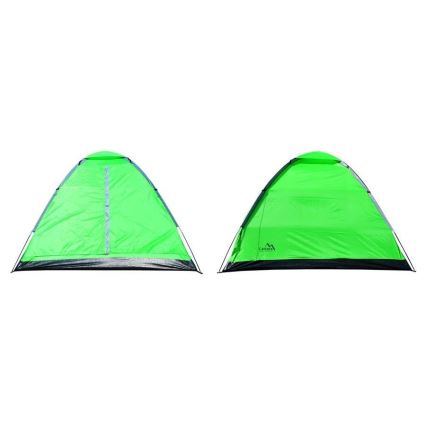 Tenda per 3 persone PU 3000 mm verde