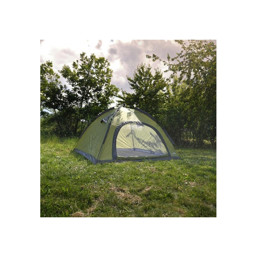 Tenda pop-up per 3-4 persone PU 3000 mm verde