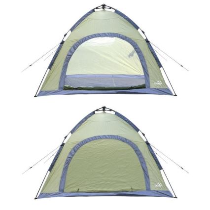 Tenda pop-up per 3-4 persone PU 3000 mm verde