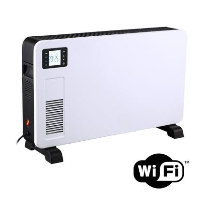 Termoconvettore elettrico 1000/1300/2300W LCD/timer/termostato Wi-Fi