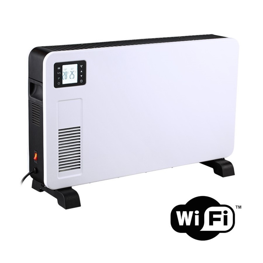 Termoconvettore elettrico 1000/1300/2300W LCD/timer/termostato Wi-Fi