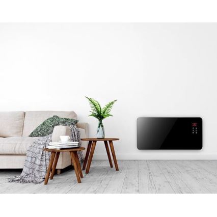 Termoconvettore elettrico 1000/2000W LCD/timer/termostato IP24 Wi-Fi