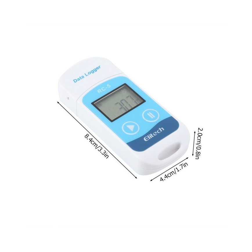 Termometro di registrazione USB/1xCR2032 IP67