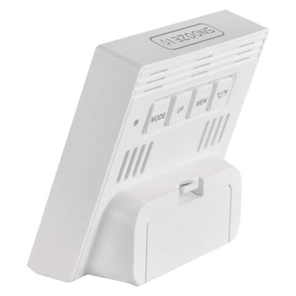 Termometro digitale con igrometro 1xAA bianco