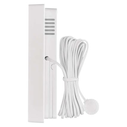 Termometro digitale con igrometro, 2x AAA, bianco