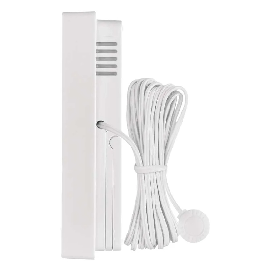 Termometro digitale con igrometro, 2x AAA, bianco