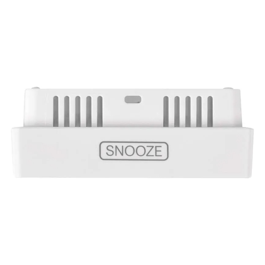 Termometro digitale con igrometro, alimentato da 2 batterie AAA, bianco