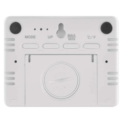 Termometro wireless con misuratore di umidità 1xCR2032 bianco