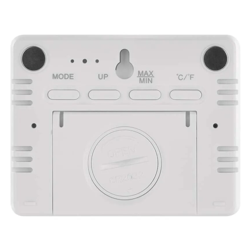 Termometro wireless con misuratore di umidità 1xCR2032 bianco