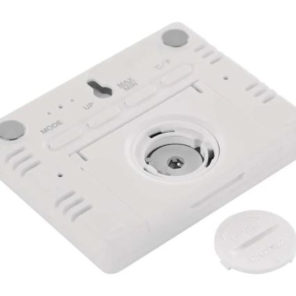 Termometro wireless con misuratore di umidità 1xCR2032 bianco