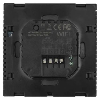 Termostato cablato per riscaldamento a pavimento GoSmart 230/16A Wi-Fi