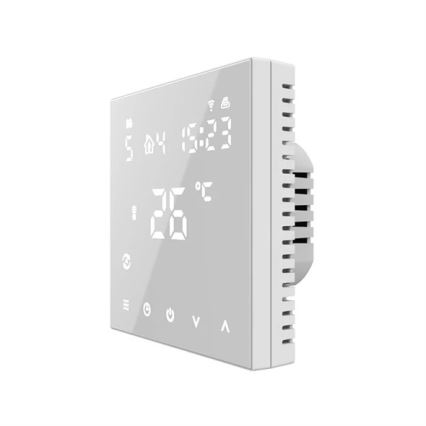 Termostato da incasso 230V bianco con Wi‑Fi Tuya