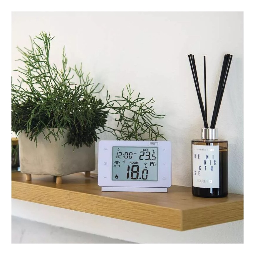 Termostato digitale senza fili GoSmart 230V/16A Wi-FI Tuya