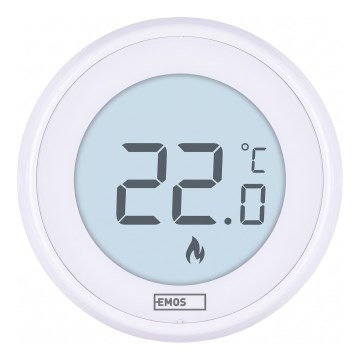 Termostato manuale per ambiente 230V/6A 2xAA bianco