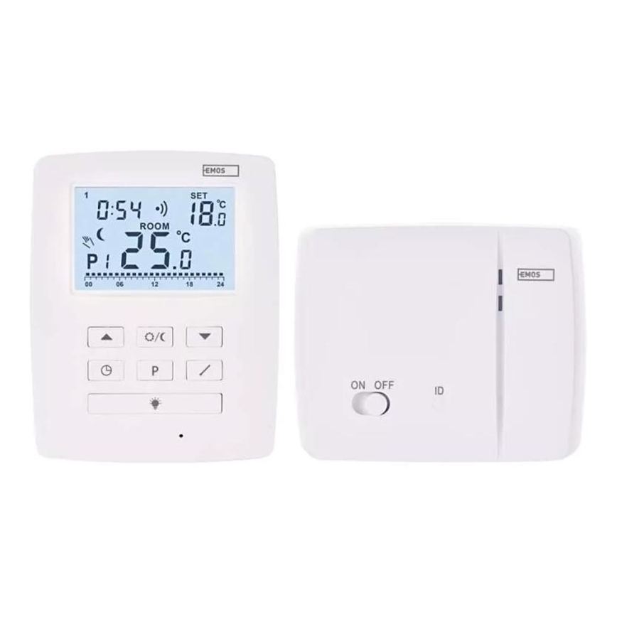 Termostato programmabile 230V+2xAA