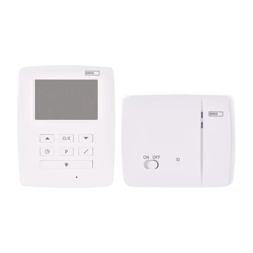Termostato programmabile 230V+2xAA
