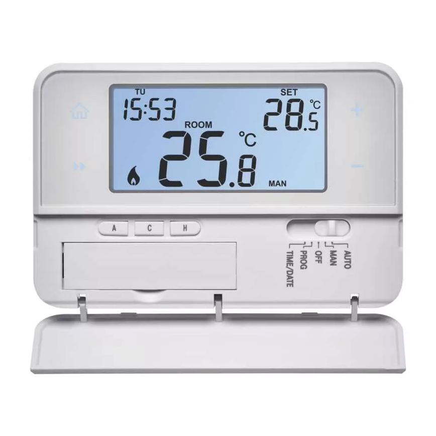 Termostato programmabile 230V + 2xAA
