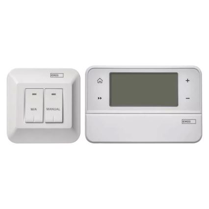 Termostato programmabile 230V + 2xAA