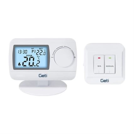 Termostato senza fili 2xAA + 230V