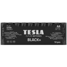 Tesla Batteries - 10 pz Batteria alcalina AA BLACK+ 1,5V