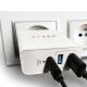 TESLA Electronics - Adattatore di ricarica USB-C 3in1 65W bianco