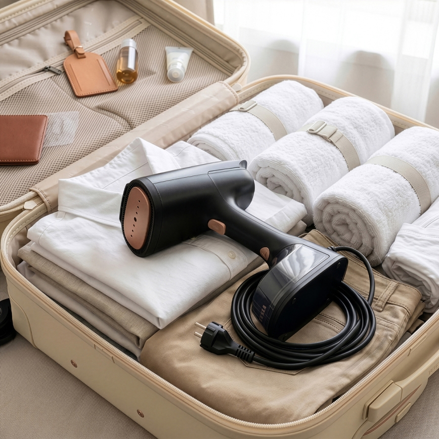 TESLA Electronics AeroGrip - Vaporizzatore per capi 2 in 1 1400W/230V