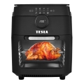 TESLA Electronics AirCook & Grill - Friggitrice ad aria digitale multifunzione intelligente 12 l 1800W/230V Wi-Fi