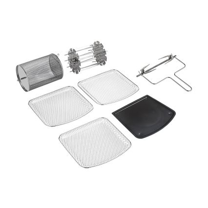 TESLA Electronics AirCook & Grill - Friggitrice ad aria digitale multifunzione intelligente 12 l 1800W/230V Wi-Fi