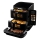 TESLA Electronics AirCook - Friggitrice ad aria a tre zone 14,5 l 2800W/230V nera