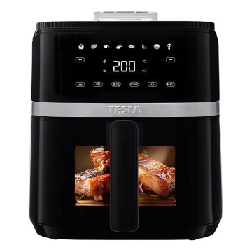 TESLA Electronics AirCook - Friggitrice digitale multifunzionale ad aria calda 5 l 1500W/230V