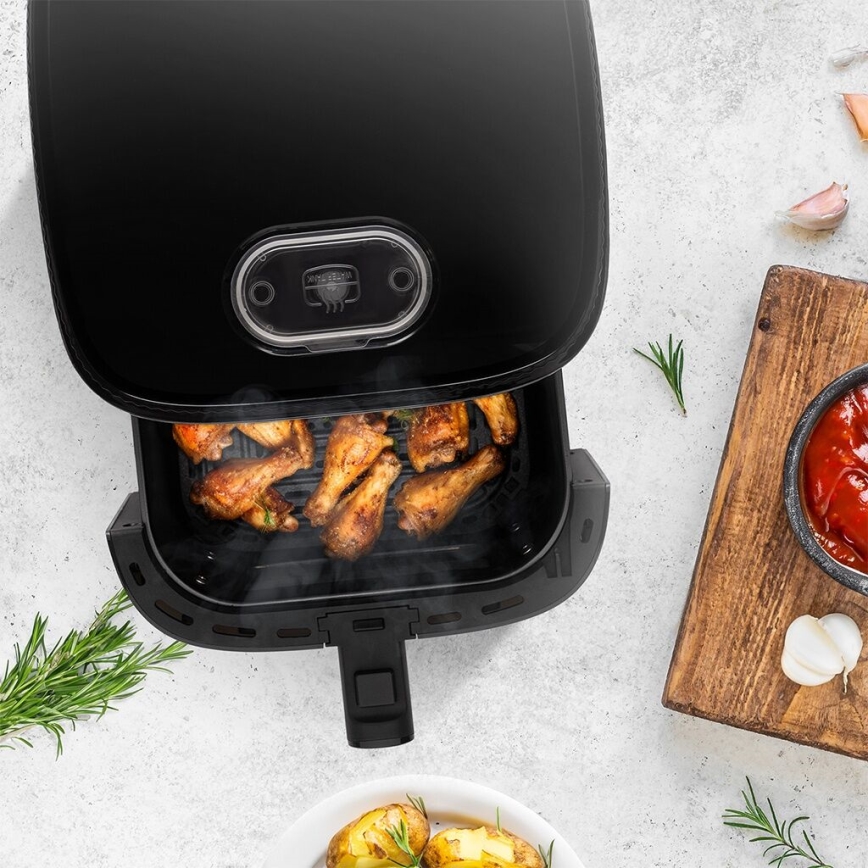 TESLA Electronics AirCook - Friggitrice digitale multifunzionale ad aria calda 5 l 1500W/230V