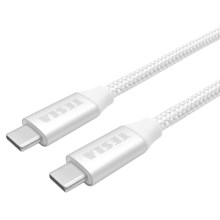 TESLA Electronics - Cavo USB USB-C 3.2 connector Power Delivery 1m 100W bianco