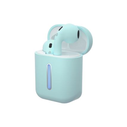 TESLA Electronics - Cuffie wireless 300 mAh + 2x 25 mAh IPX4 turchese