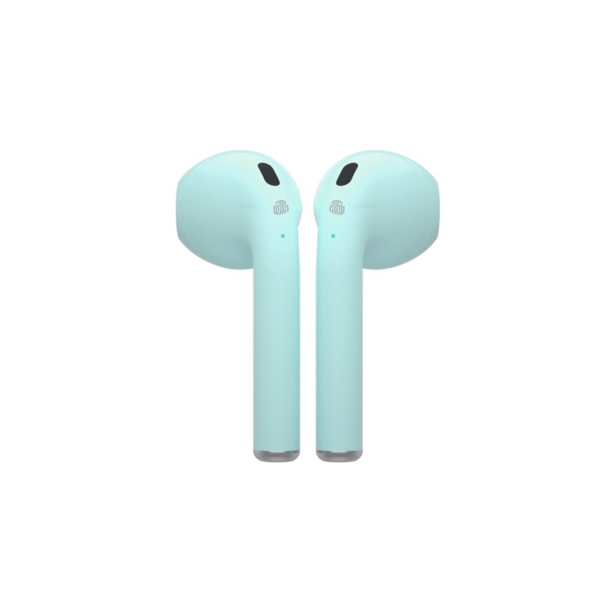 TESLA Electronics - Cuffie wireless 300 mAh + 2x 25 mAh IPX4 turchese