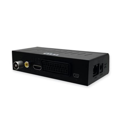 TESLA Electronics - DVB-T2 H.265 (HEVC) ricevitore HDMI-CEC 2xAAA + telecomando