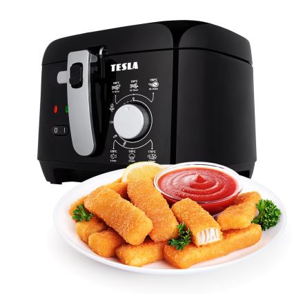 TESLA Electronics EasyCook - Friggitrice 2,5 l 1800W/230V