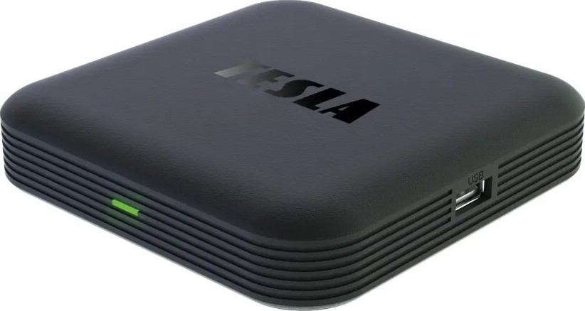 TESLA Electronics MediaBox - UHD multimedia lettore Wi-Fi + telecomando