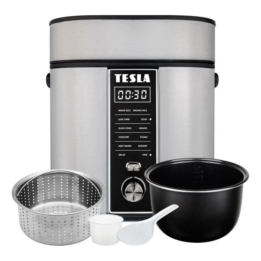 TESLA Electronics MultiCook - Multifunzione cuociriso 2,1 l 400W/230V
