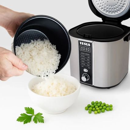 TESLA Electronics MultiCook - Multifunzione cuociriso 2,1 l 400W/230V