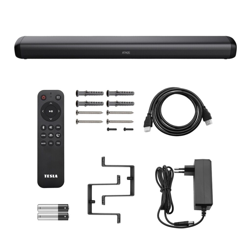 TESLA Electronics PrimeSound - Dolby Atmos soundbar 2.1 230W/230V + telecomando