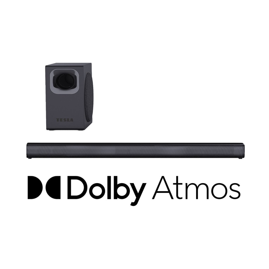 TESLA Electronics PrimeSound - Dolby Atmos soundbar 2.1 250W/230V + telecomando