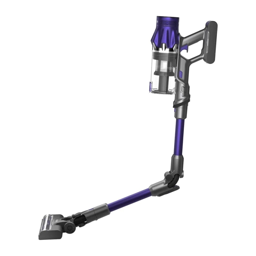 TESLA Electronics PureStar - Aspirapolvere a batteria flessibile 2in1 250W/2200 mAh grigio/viola
