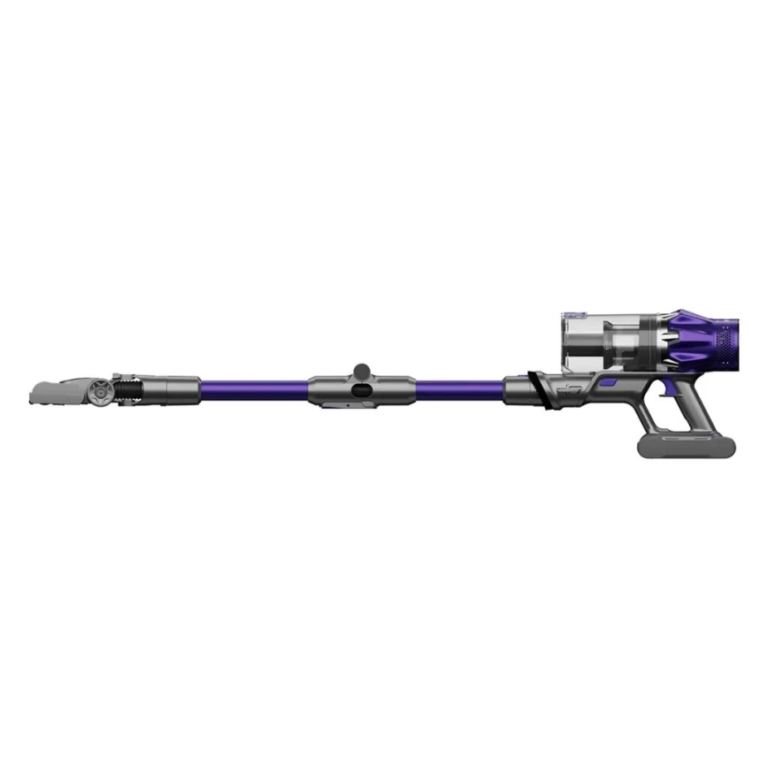 TESLA Electronics PureStar - Aspirapolvere a batteria flessibile 2in1 250W/2200 mAh grigio/viola