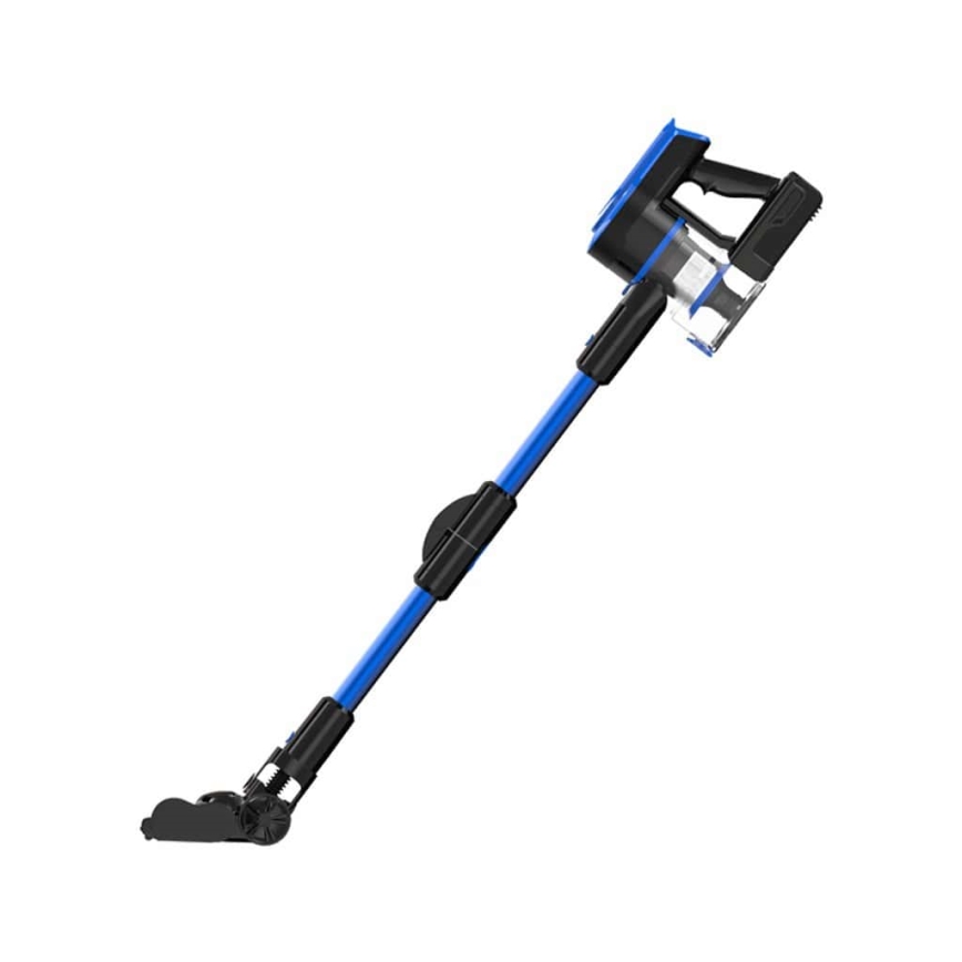 TESLA Electronics PureStar - Aspirapolvere portatile a bastone 2in1 300W/2200 mAh 29,6V blu/nero