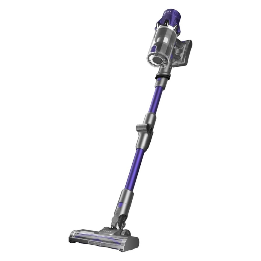 TESLA Electronics PureStar - Aspirapolvere a bastone wireless flessibile 2 in 1 250W/2200 mAh grigio/viola