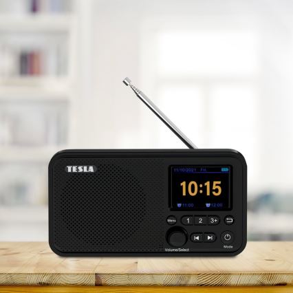 TESLA Electronics - Radio DAB+ FM 5W/1800 mAh nero