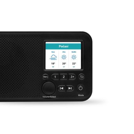 TESLA Electronics - Radio DAB+ FM 5W/1800 mAh nero