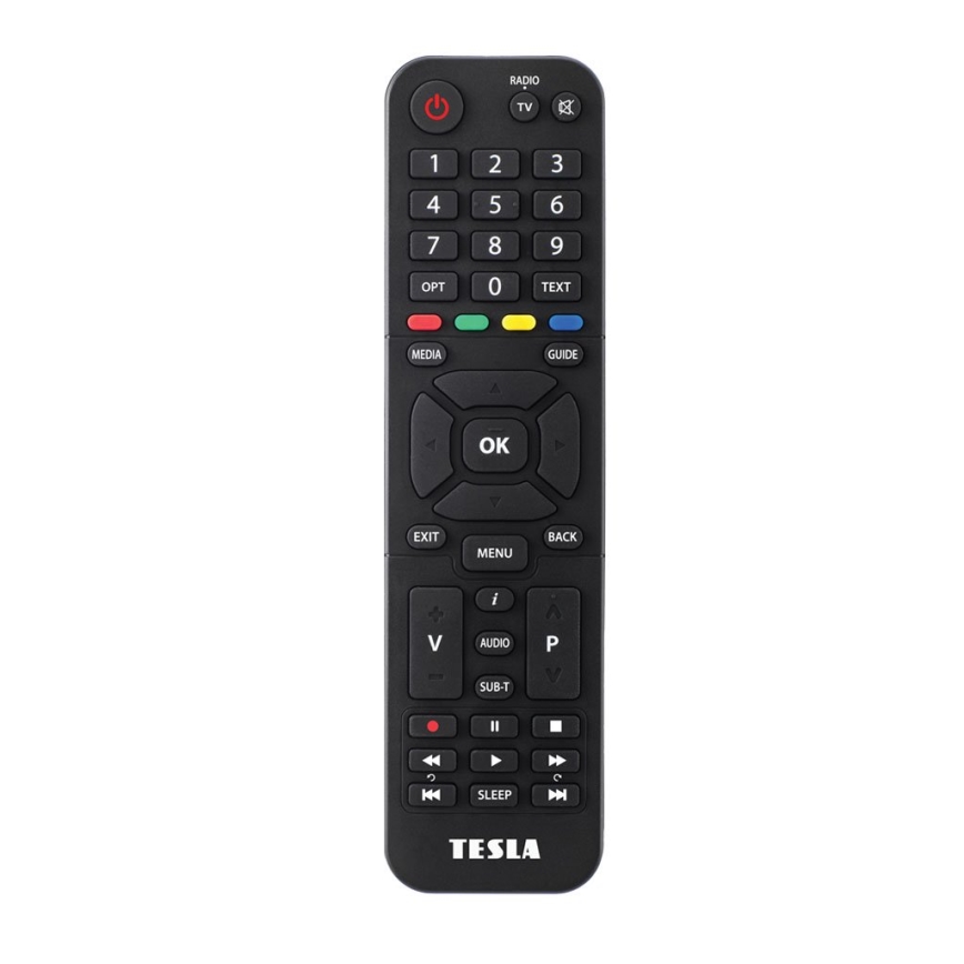 TESLA Electronics - ricevitore DVB-T2 H.265 (HEVC) con HbbTV 12V + telecomando
