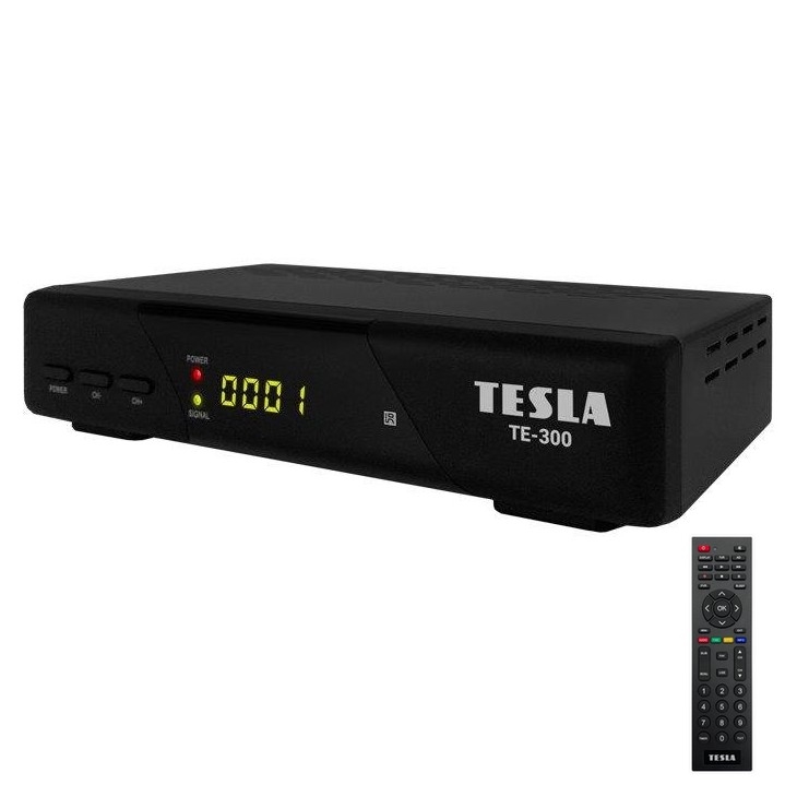 TESLA Electronics - Ricevitore DVB-T2 H.265 (HEVC), HDMI-CEC + telecomando